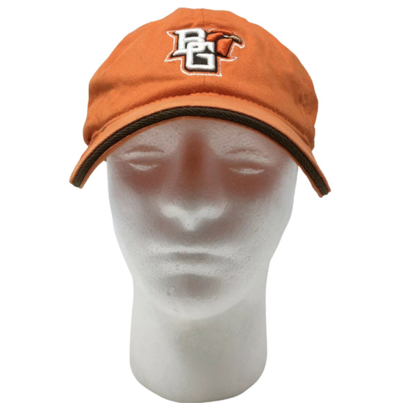 adidas Other - Bowling Green Falcons Baseball Cap Orange Embroidered Adidas OSFM Strap Back Hat